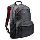 Backpack Port 15.6 Houston Negra con Detalles Rojos