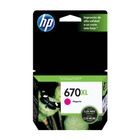 Cartucho HP 670XL Magenta