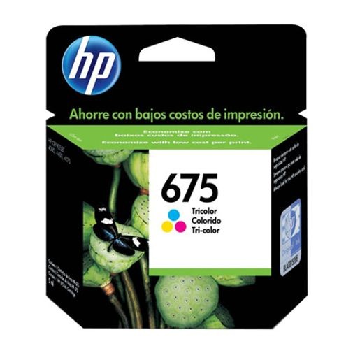 Cartucho HP 675 CN690AL Negro