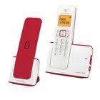 Telefono Alcatel G280 Voice Duo Inalambrico Blanco/Rojo
