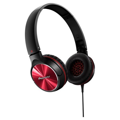 Audífono Pioneer SE-MJ532-R Rojo