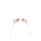 Audifonos JBL In Ear T110 Blancos