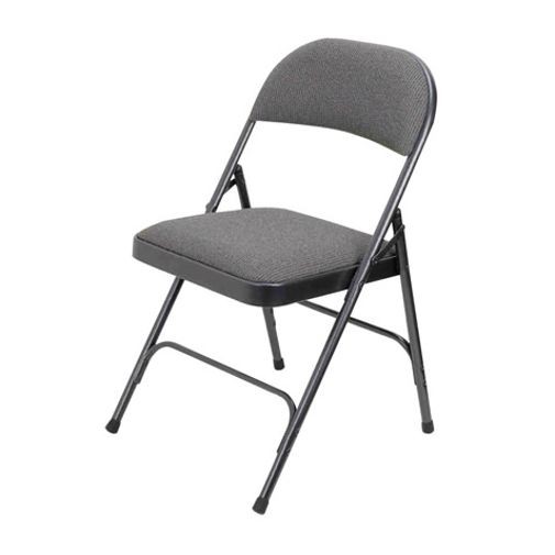 Silla Officemax Plegable Oleg Tela Gris