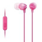 Audífono Sony MDR-EX15AP Rosa