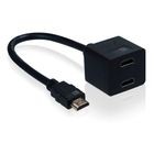 Multiplicador Case Logic HDMI Negro