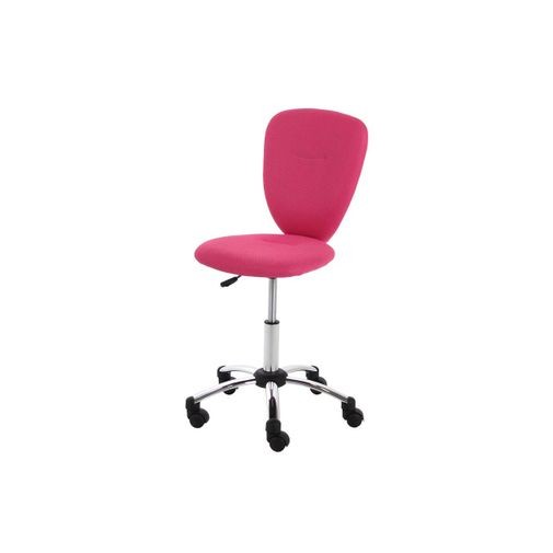 Silla Actona Secretarial Elon Tela y Metal Rosa