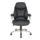 Silla Officemax Ejecutiva Hudson Polipiel Negro