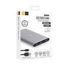 Power Bank Case Logic con Adaptador USB-C Plateado