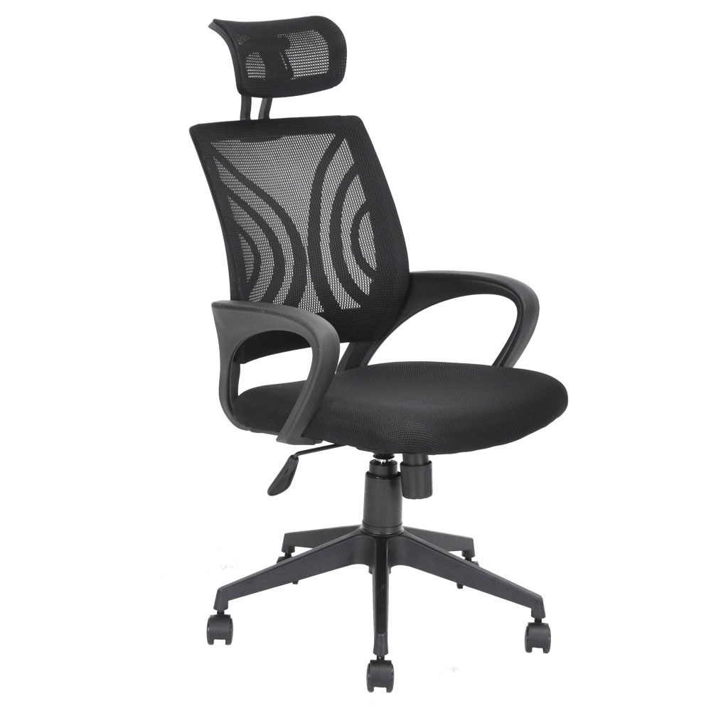 Silla Ejecutiva Brig Tela Gris