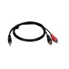 Cable RCA Case Logic 3.5mm Negro