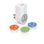 Cargador Philips de Pared con tapas de colores