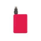 Cable Scosche Retractil Lightning Rosa