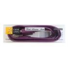 Cable Case Logic 3Ft Plano Lightning iPhone Morado