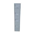 Casillero 4 Puertas Gris