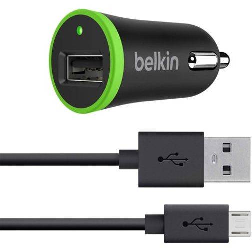 Cargador Auto-Micro Belkin con Cable 10W 2.1Amp