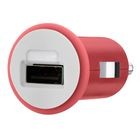 Cargador USB belkin para Auto Rojo 10w 2.1AMP