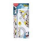 Juego de Geometría Maped Rabbids 4 Piezas