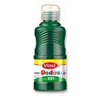 PINTURA PARA DEDOS LAVABLE, 237 ML, COLOR VERDE, PZA