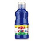 PINTURA PARA DEDOS LAVABLE, 237 ML, COLOR AZUL, PZA