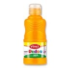 PINTURA PARA DEDOS LAVABLE, 237 ML, COLOR AMARILLO, PZA