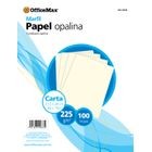 OPALINA PREMIUM BLANCO TAMANO CARTA 100HJS 120GRS - Opalina Premium Carta Blanca 100hjs 120grs