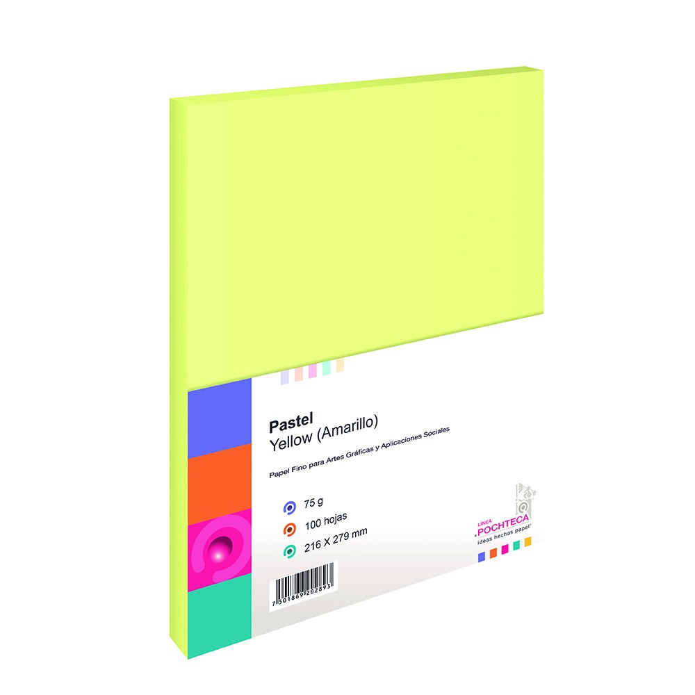 PAPEL BOND PASTEL AZUL TAMANO CARTA 100HJS 75GRS