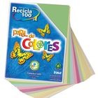 PAPEL RECICLA COLORES PASTEL TAMANO CARTA 250HJS 75GRS