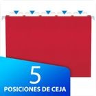 FOLDER COLGANTE PENDAFLEX CARTA ROJO 25PZ