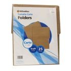 FOLDER CARTA KRAFT OMX 25PZ 178GRS - Folder Officemax Carta Kraft Paquete Con 25piezas