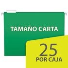 FOLDER COLGANTE PENDAFLEX CARTA VERDE 25PZ