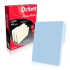 FOLDER AZUL CARTA OXFORD 100PZ 179GRS
