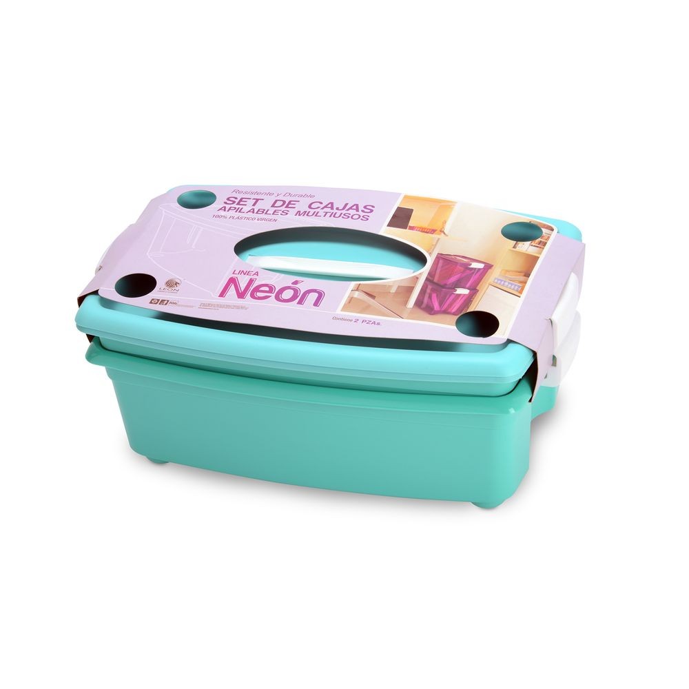 CONTENEDOR DUOPACKCAJA DE23 LITROS