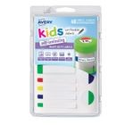 Etiqueta kids autolaminado colors neòn 48 pza