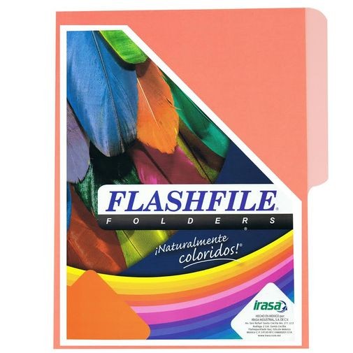 Folder Flashfile Bitono Carta Coral c/10