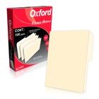 FOLDER MANILA CARTA OXFORD 100PZ 171GRS - Folder Oxford Carta Manila 100pz