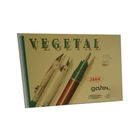 BLOCK PAPEL VEGETAL TIPO ALBANENE, CARTA 25 HJS, 55 G/M2