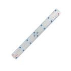 REGLA ESTUDIANTIL, POWER CLIP, TRANSPARENTE, 30 CM, PZA