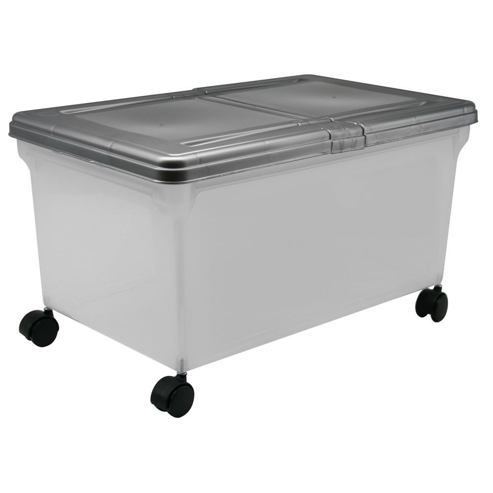 CAJA DE PLASTICO ARCHIVO TRANSP 34.59X57.8X27CM41LT