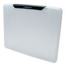 PORTA DOC DE PLASTICO NEG/TRANSP 26.4X32.4X4.1 CM