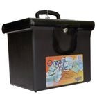 Archivero Organifile de Plástico Carta con Llave Negro - Archivo plástico Carta Organifile