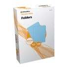 FOLDER OFICIO AZUL OMX 100PZ 178GRS - Folder Officemax Oficio Azul 100pz