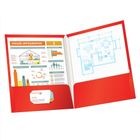 SHOWFOLIO OXFORD ROJO CARTA 5PZ