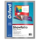 Folder Oxford Carta con solapa Gris 5Pz