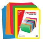 FOLDER COLORES CARTA PENDAFLEX 25PZ DOBLE TONALIDAD