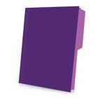 FOLDER VIOLETA CARTA PENDAFLEX 25PZ DOBLE TONALIDAD