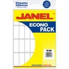 ETIQUETA BLANCA ECONOPACK 19X50 336PZA/PQTE JANEL