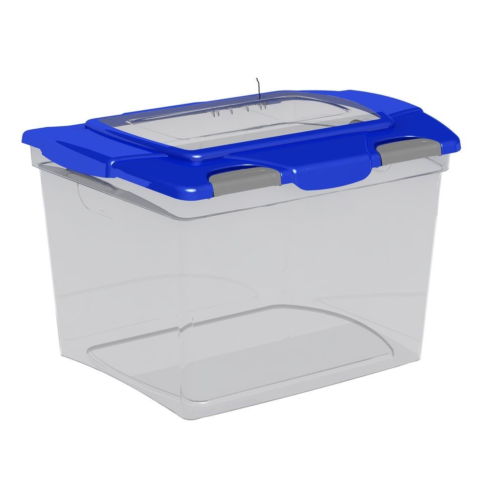 Baul Kendy 90 Litros Tapa Gris