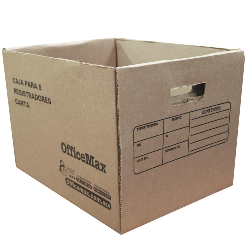 Caja Para Archivo Tamaño Registrador