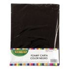 FOAMI CARTA NEGRO 4 PZAS