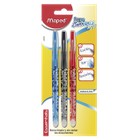 BOLIGRAFO GEL BORRABLE CAP MED X3 BLIST